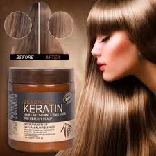 Keratin Hair Mask Brazil Nut for Healthy Scalp 500ml