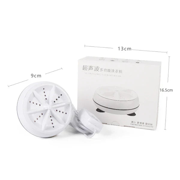 Mini Ultrasonic Portable Turbine Washing Machine