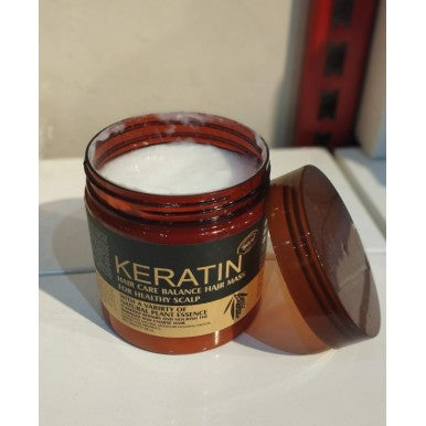 Keratin Hair Mask Brazil Nut for Healthy Scalp 500ml